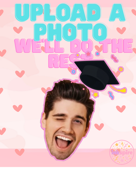 Custom Graduation Temporary Tattoo