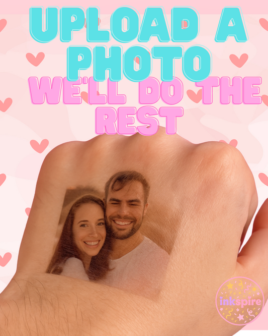 Custom Photo Temporary Tattoo