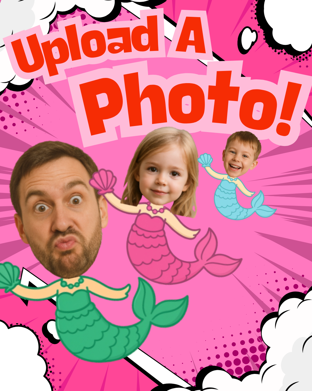 Mermaid Tattoo Sticker